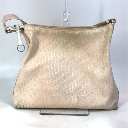 Christian Dior Pink Cloth Shoulder Bag