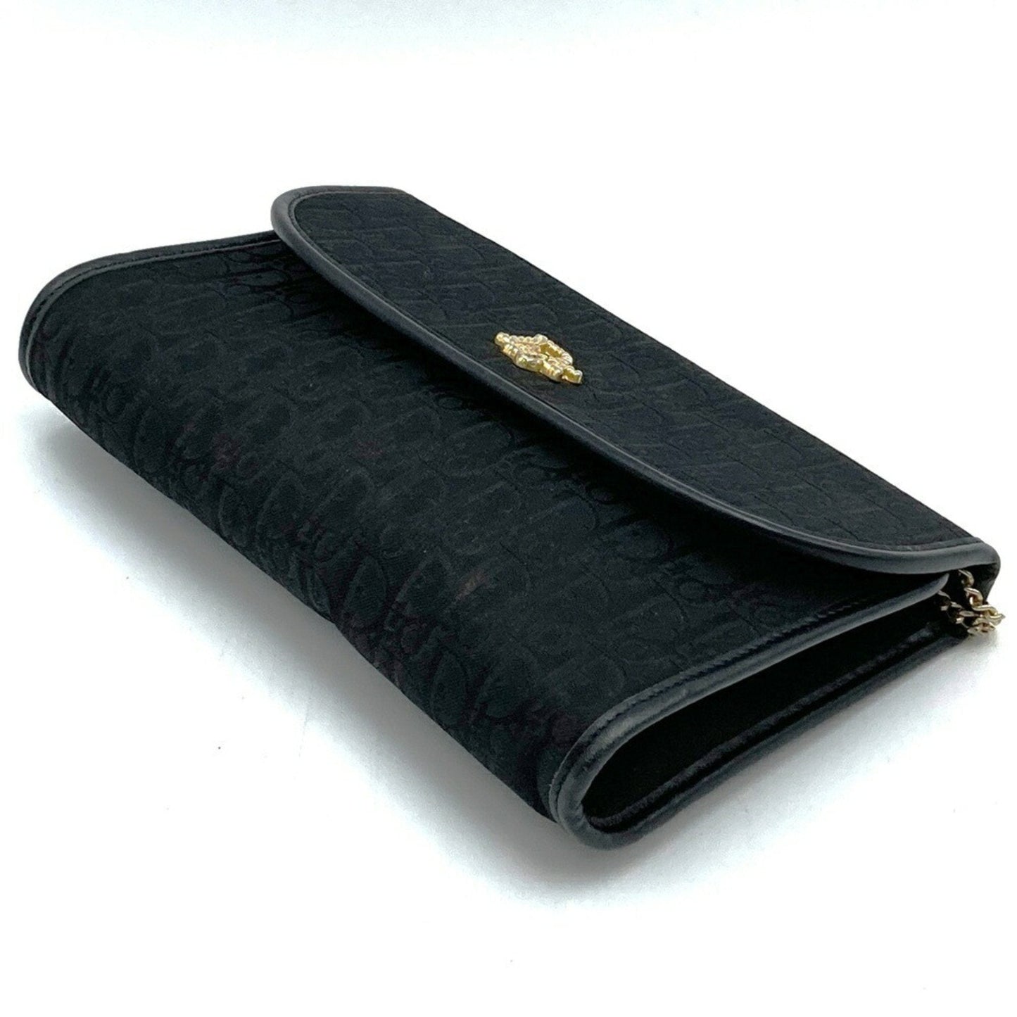 Christian Dior Black Canvas Shoulder Bag Style 2