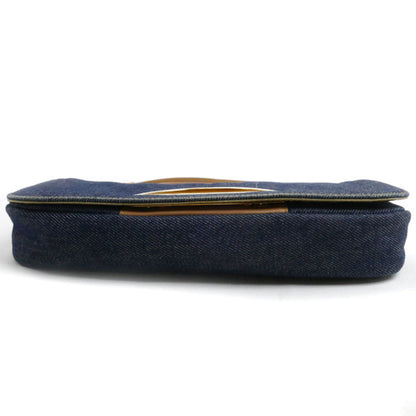 Christian Dior Blue Denim Shoulder Bag ()