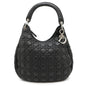 Christian Dior Black Leather Shoulder Bag Leather
