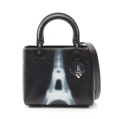 Christian Dior Black Leather Handbag Style 8