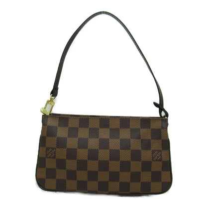 LOUIS VUITTON Accessory pouch Brown Ebene Damier PVC coated canvas N51983