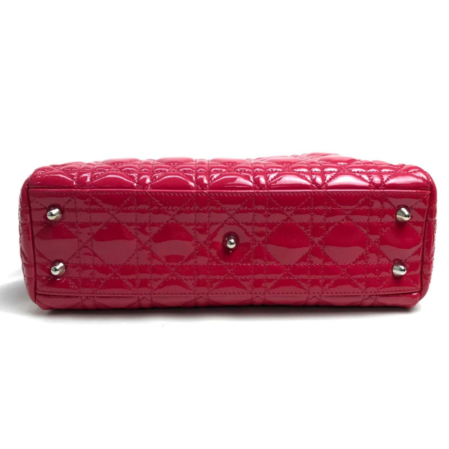Christian Dior Pink Leather Handbag Style 8