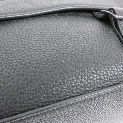 Christian Dior Black Leather Shoulder Bag Style 28
