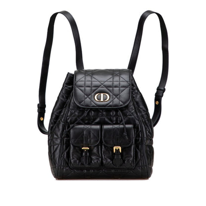 Christian Dior Black Leather Backpack Style 4