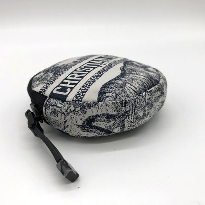 Christian Dior White Fabric Pouch