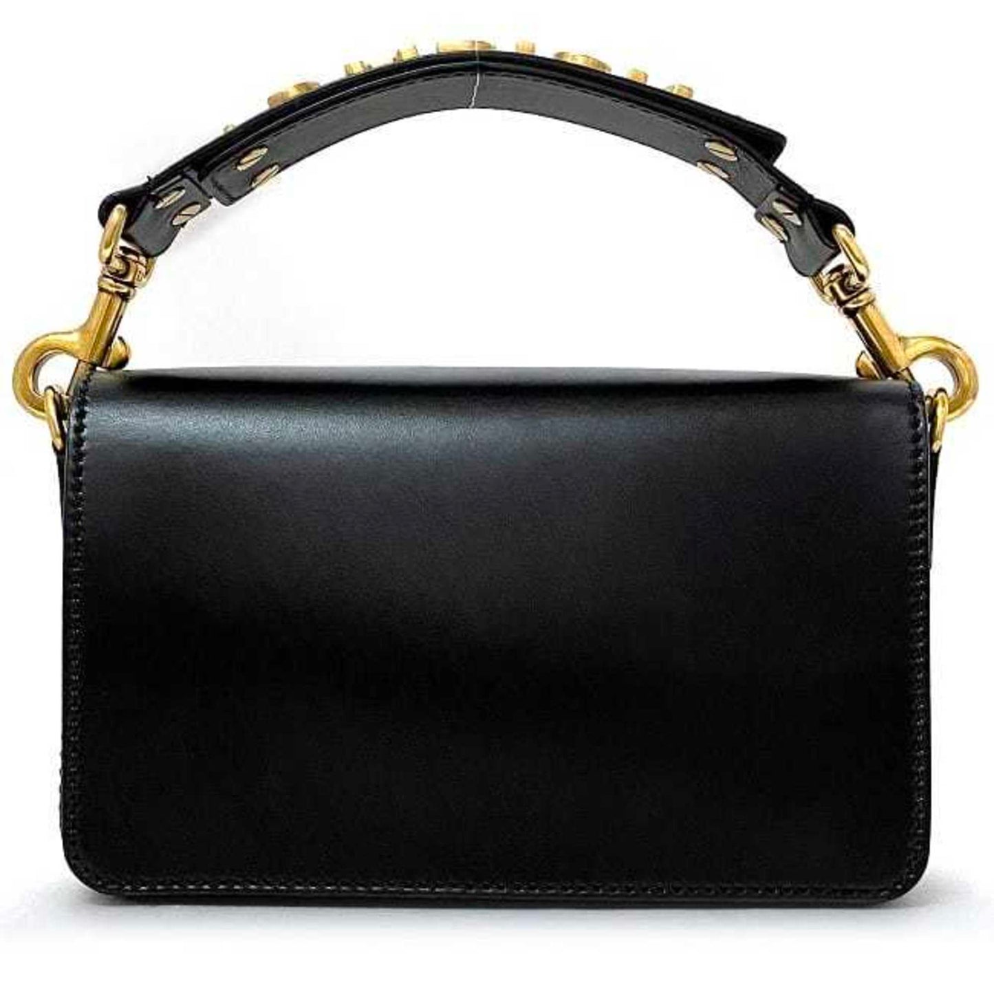 Christian Dior Black Leather Clutch Bag Handbag Leather