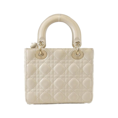 Christian Dior Gold Leather Handbag