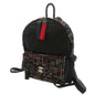 Chanel Backpack Matelasse Coco Mark Nylon Tweed A91964 Black