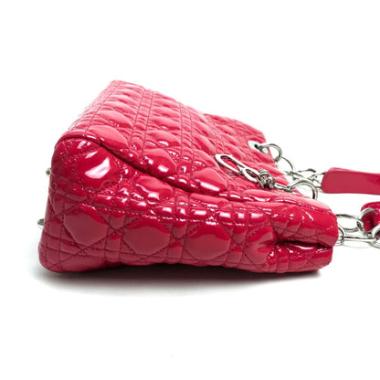 Christian Dior Pink Leather Handbag Style 8