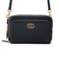 Christian Dior Black Leather Shoulder Bag Style 25