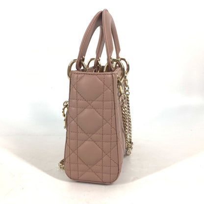 Christian Dior Beige Leather Handbag Style 6