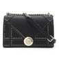 Christian Dior Black Leather Shoulder Bag Style 17