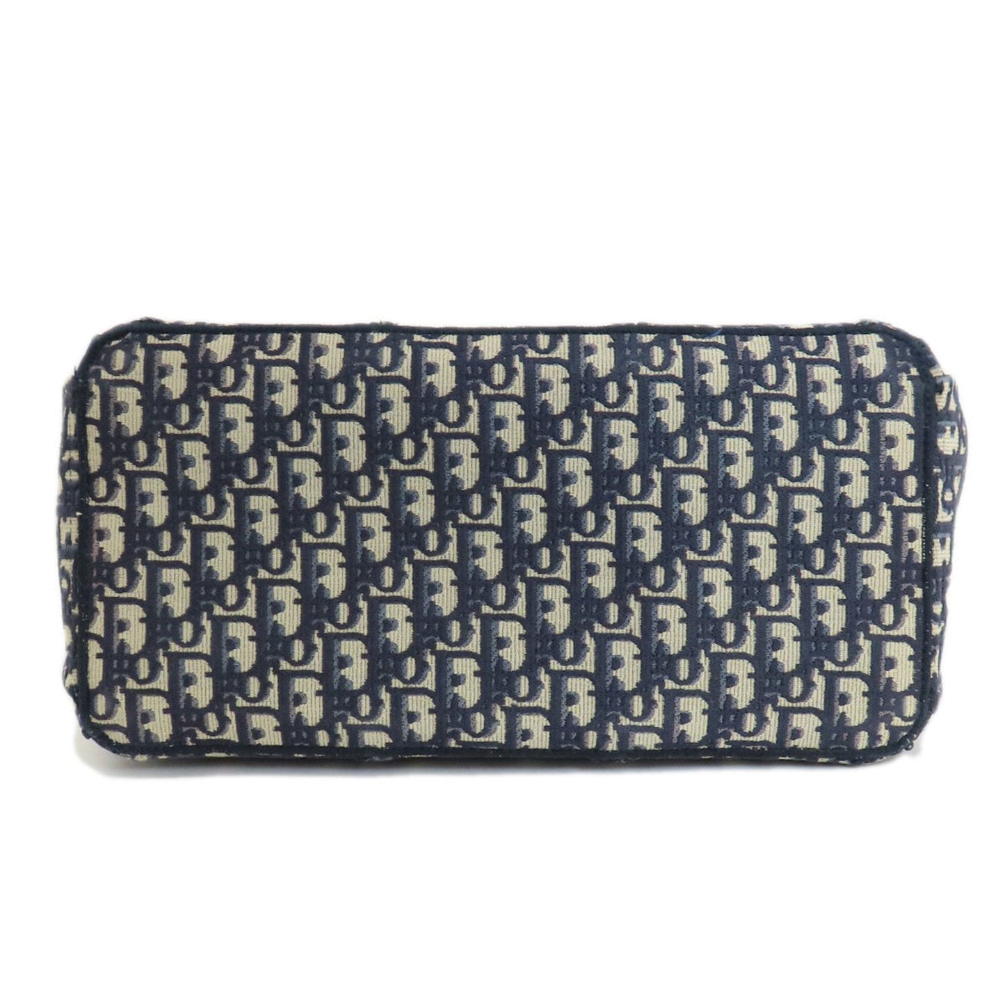 Christian Dior Navy Canvas Tote Bag Style 2