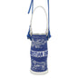 Christian Dior Blue Rubber Leather Shoulder Bag
