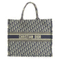 Christian Dior Navy Canvas Tote Bag Style 3