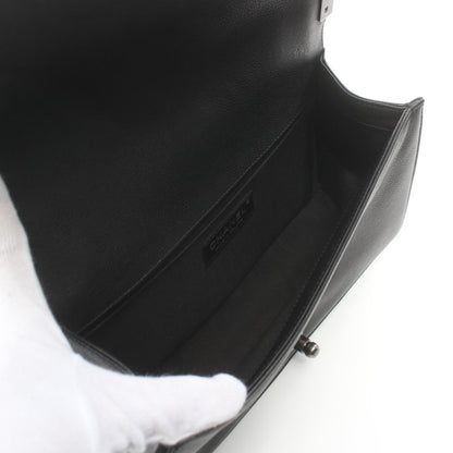 Chanel Boy Caviar Black Shoulder Bag Style