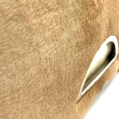 Christian Dior Beige Pvc Leather Handbag