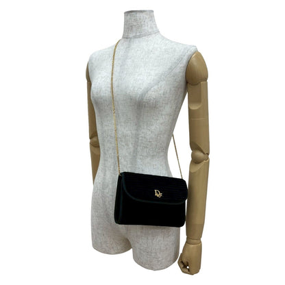 Christian Dior Black Pochette Shoulder Bag