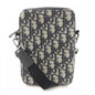 Christian Dior Beige Black Blue Handbag Black