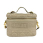 Christian Dior Beige Leather Handbag Shoulder Bag Leather