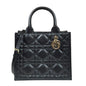 Christian Dior Black Leather Shoulder Bag Style 37