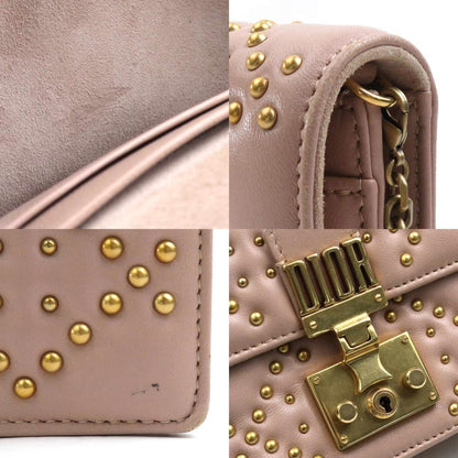 Christian Dior Pink Leather Handbag Shoulder Bag Style 7