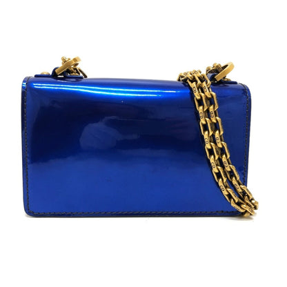 Christian Dior Black Leather Shoulder Bag Style 5