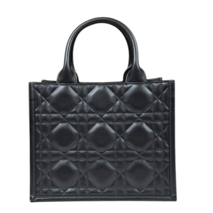 Christian Dior Black Leather Shoulder Bag Style 37