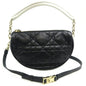 Christian Dior Black Leather Handbag Style 17