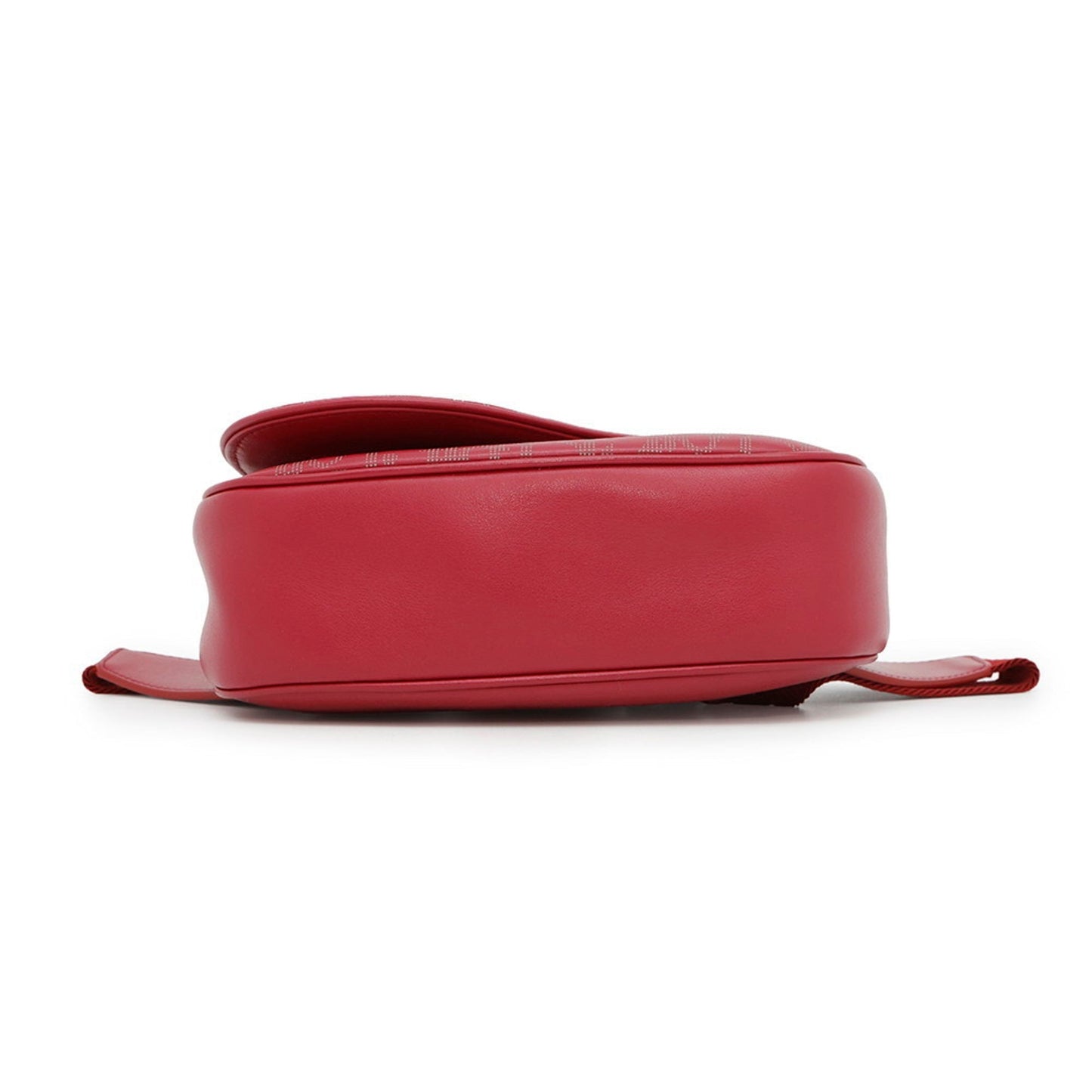 Christian Dior Red Color Leather Sling Bag