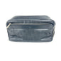 Christian Dior Black Leather Coated Canvas Clutch Bag Pouch