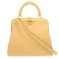 Christian Dior Beige Leather Shoulder Bag