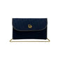 Christian Dior Navy Leather Canvas Shoulder Bag Style 2