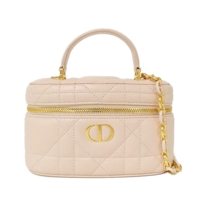 Christian Dior Pink Leather Handbag Leather