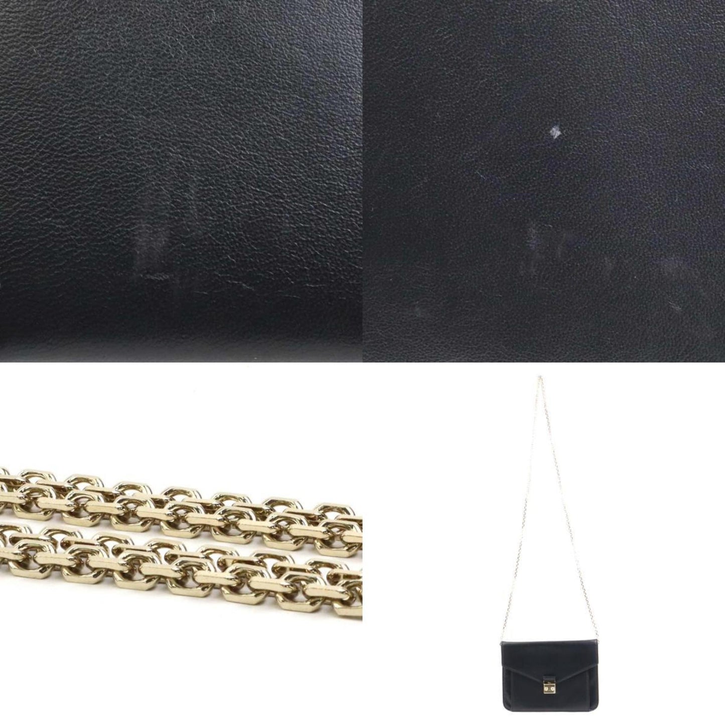 Christian Dior Black Leather Clutch Bag Style 2