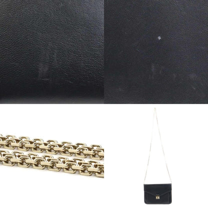Christian Dior Black Leather Clutch Bag Style 2