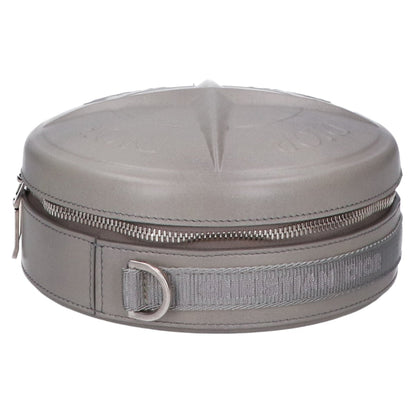 Christian Dior Gray Leather Shoulder Bag Sling Bag