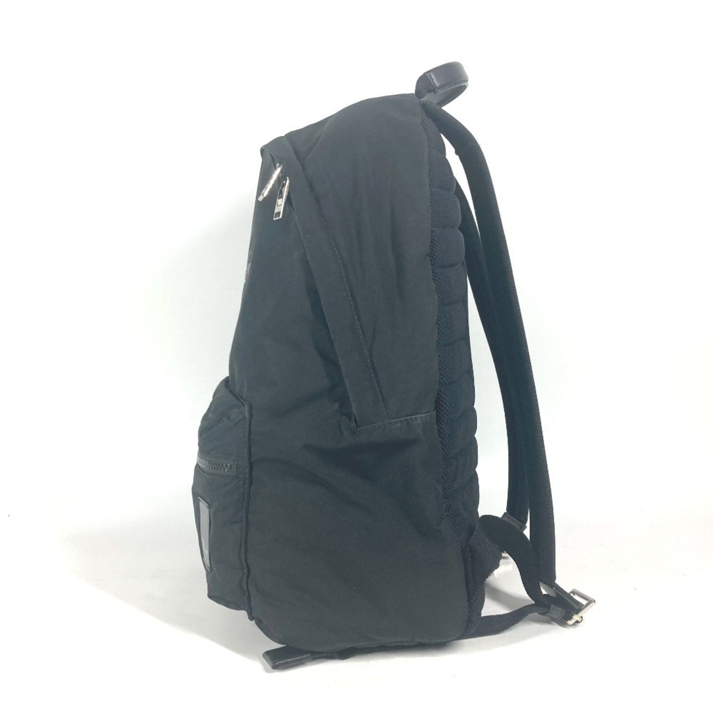 Christian Dior Black Nylon Backpack Black