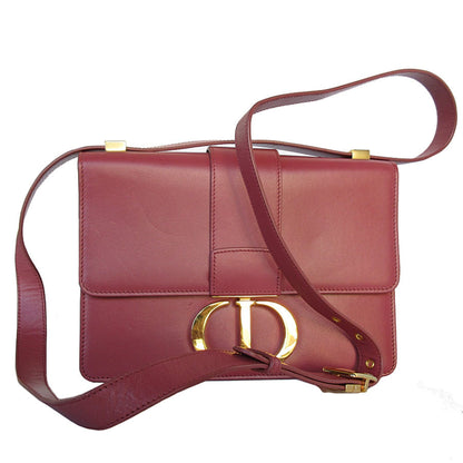 Christian Dior Pink Leather Shoulder Bag Style 6