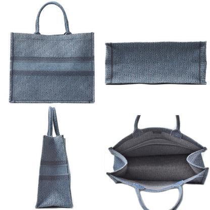 Christian Dior Blue Denim Tote Bag ()