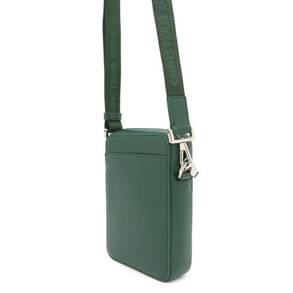 Christian Dior Green Green Leather Shoulder Bag