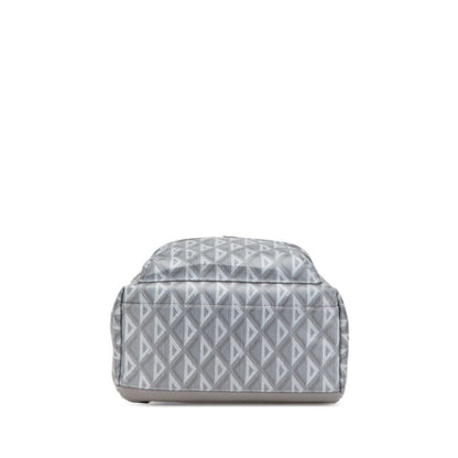 Christian Dior Gray Pvc Leather Backpack