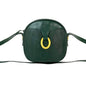 Christian Dior Green Leather Pvc Pochette Shoulder Bag
