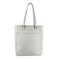 Christian Dior Ivory Canvas Leather Handbag