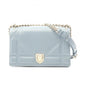 Christian Dior Blue Leather Shoulder Bag Style 3
