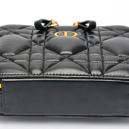 Christian Dior Black Quilting Leather Handbag