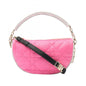 Christian Dior Black Pink White Leather Shoulder Bag