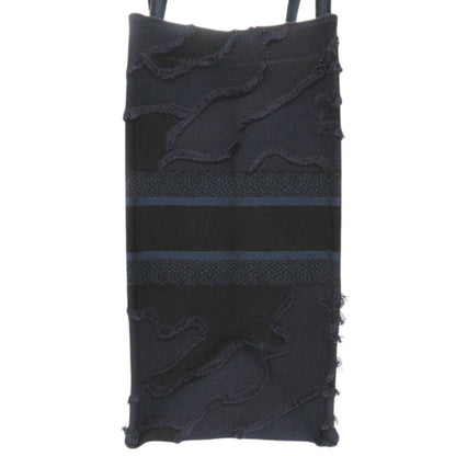 Christian Dior Navy Canvas Tote Bag