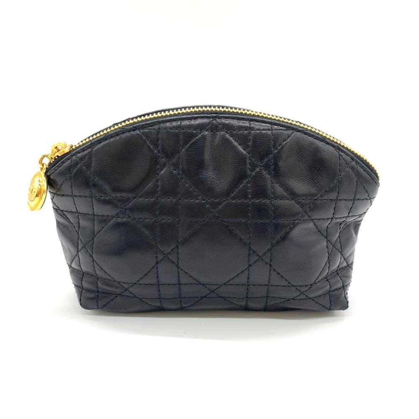 Christian Dior Black Leather Pouch Style 2
